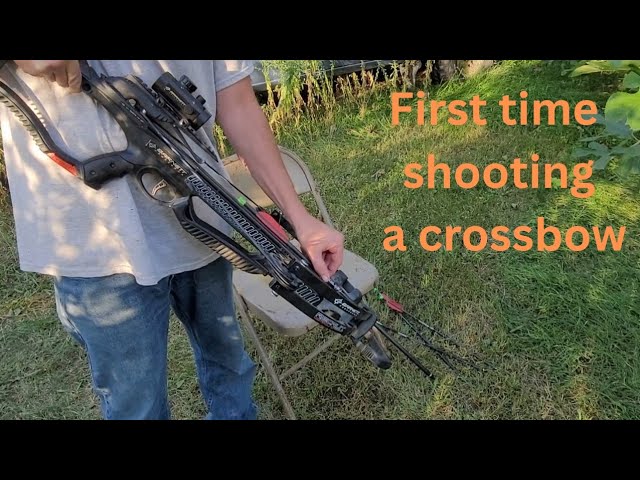 First time shooting a Ravin crossbow