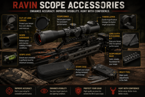 Ravin scope setup accessories for beginners